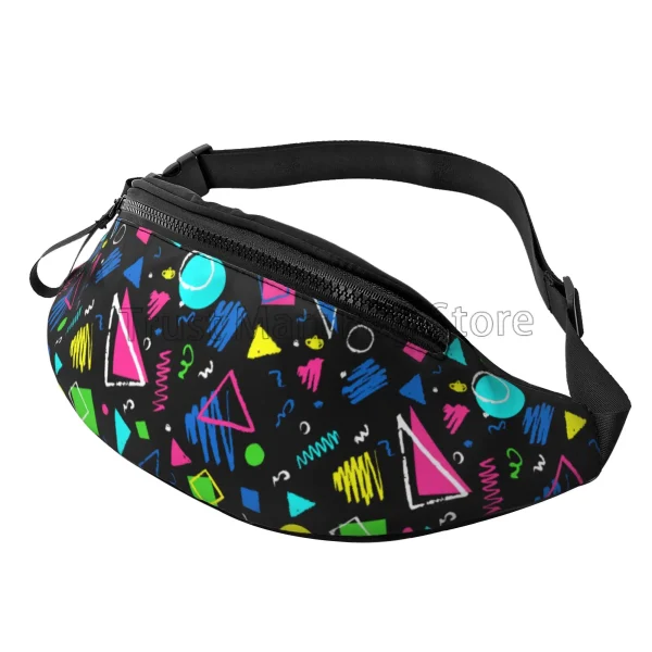 sac banane géométrique enfant