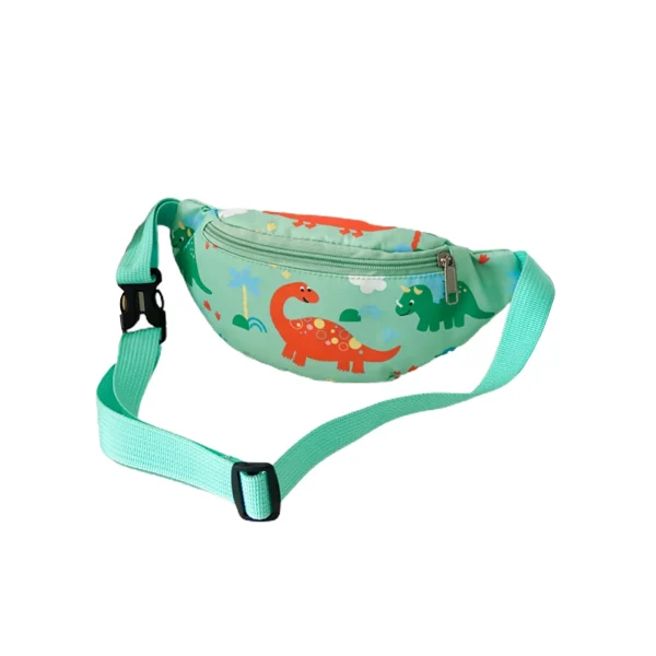 sac banane enfant dinosaures