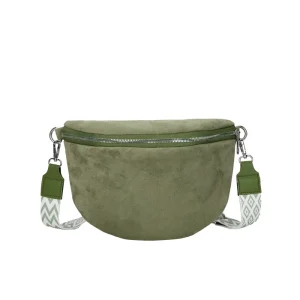 sac banane en daim pour femme