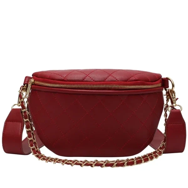 sac banane cuir tendance