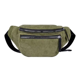 sac banane velours