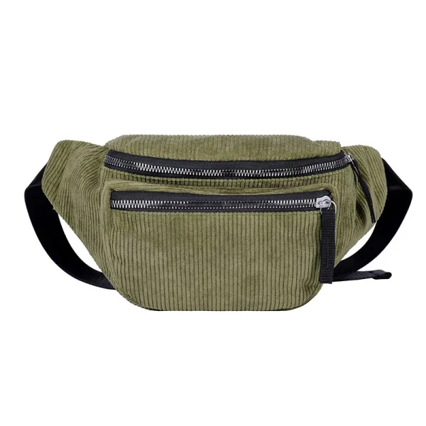 sac banane velours