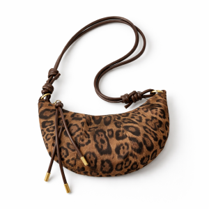 Sac Banane Léopard Demi Lune