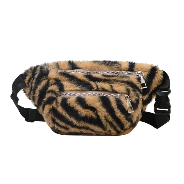 Sac Banane Léopard Tigré Moumoute