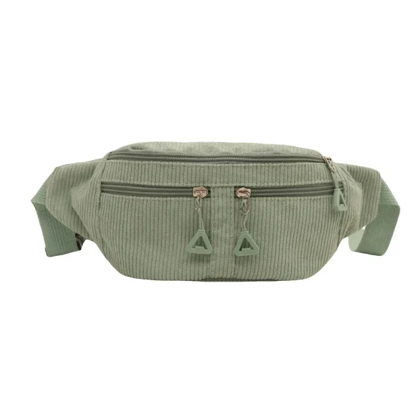 sac banane velours côtelé