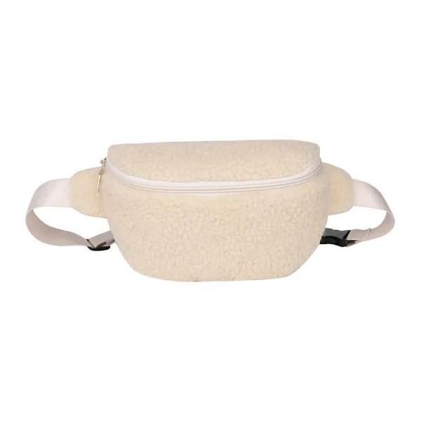 sac banane rectangle beige