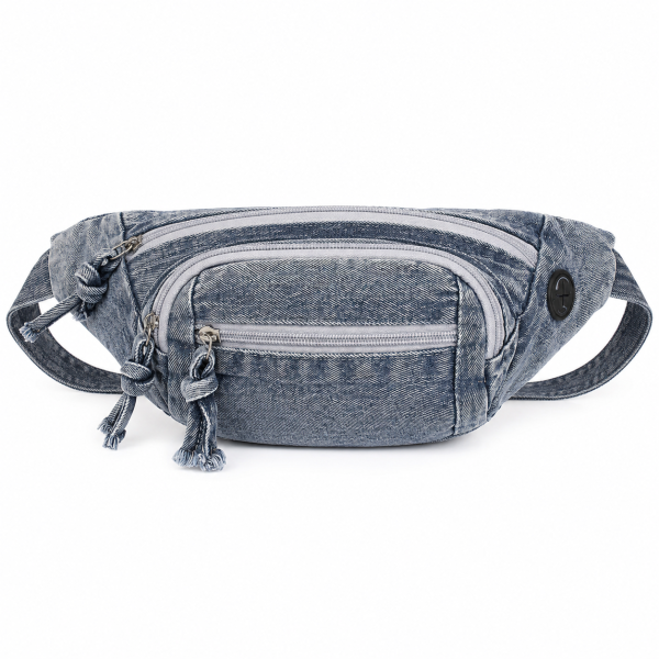 sac banane denim style rétro